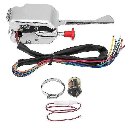 12v Universal Street Hot Rod Turn Signal Switch Flasher Pour Ford Buick Gmc P021-Ts-Hl101