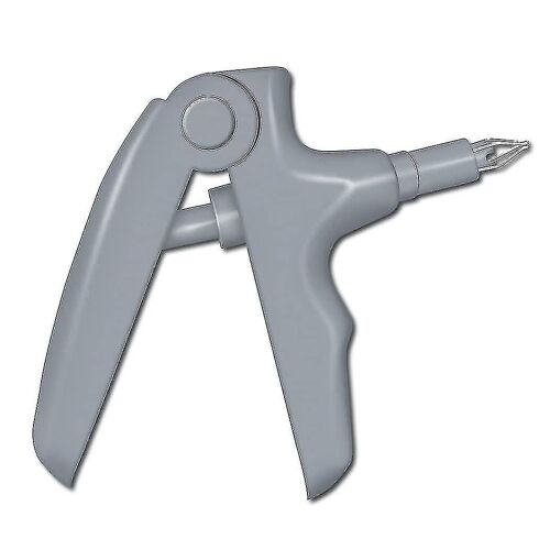Yaju Dental Elastic Rubber Band Placer, Orthodontic Ligation Gun Tool (1 Paquet) Gris