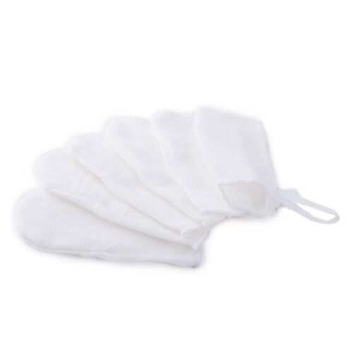 Baby Gauze Brush 6pcs/Set Oral Cleaning Toothbrush Infant Mouth Cleaner/Bl