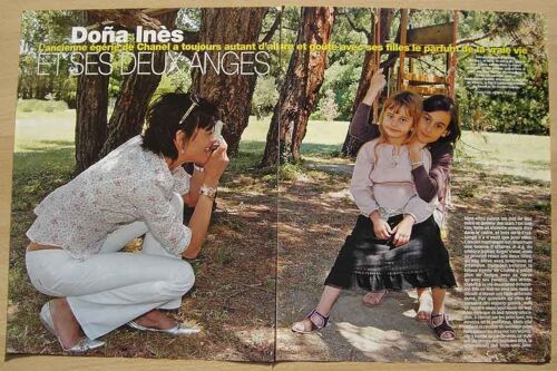 Paris Match N°2873, Coupure De Presse, Inès De La Fressange, Manequin
