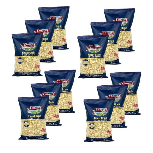 Lot 12x Moghrabieh - Chtoura - Sachet 800g