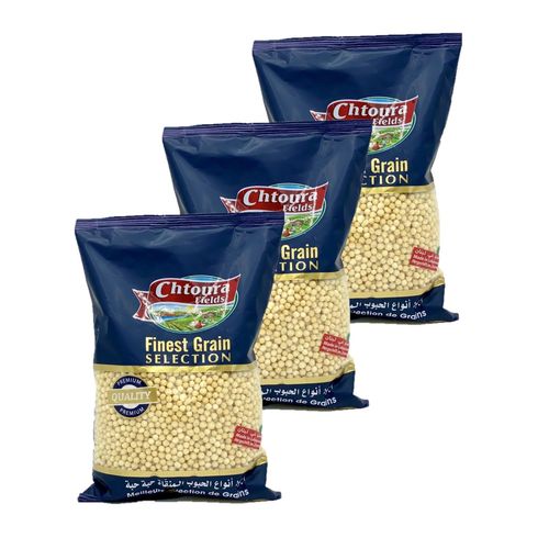 Lot 3x Moghrabieh - Chtoura - Sachet 800g