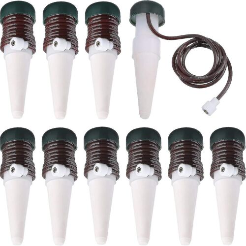 Watering Stakes Automatic Watering System, 12 Pack Plant Self Drip Irrigation Slow Release For Indoor Or Outdoor Houseplants