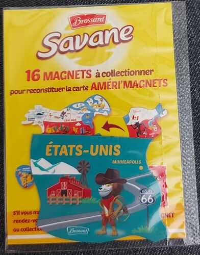 Magnet Savane - Collection Améri'magnets - Etats-Unis Minneapolis -