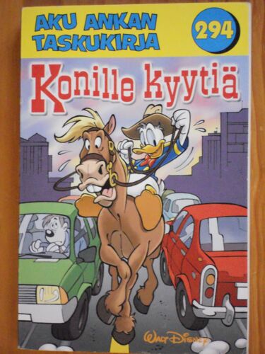 Aku Ankan Taskukirja 294   Konille Kyytiä