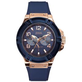 Montre Homme R.Guess Rigor Pvd.R.Cor/Esf.Azul W0247g3