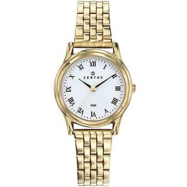 Vends Montre Femme Certus 630690 Chiffres Romains Couleur Or Étanche 50m