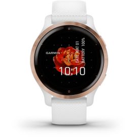 Montre Sport Garmin Venu 2s Rose Gold Avec Bracelet Blanc