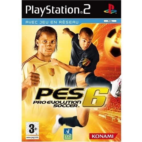 Lot - Pes 6 - Pro Evolution Soccer 2006 - Pour Playstation 2 - Ps2 - Version Francaise + 1 Jeu Pc Neuf (Voir Photos)