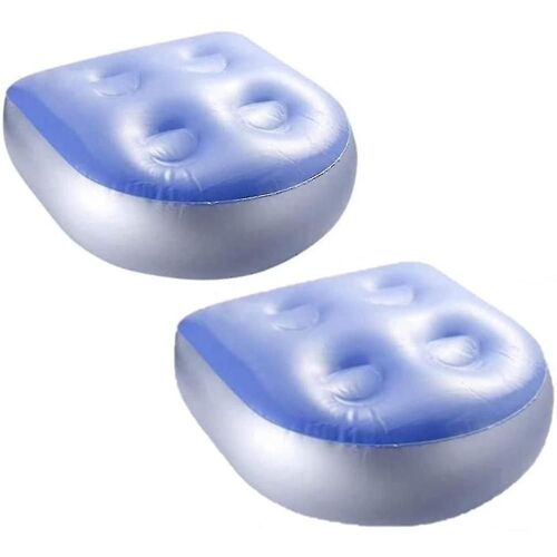 Gonflable Siège D'appoint, Coussin De Bain à Remous Spas Siège D'appoint Dos Coussin Tasses Pour Tous Les Spas Et Chaud Wuqx 2pcs