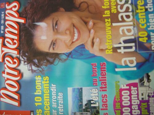 Notre Temps Magazine N° 380 Du 01/08/2001