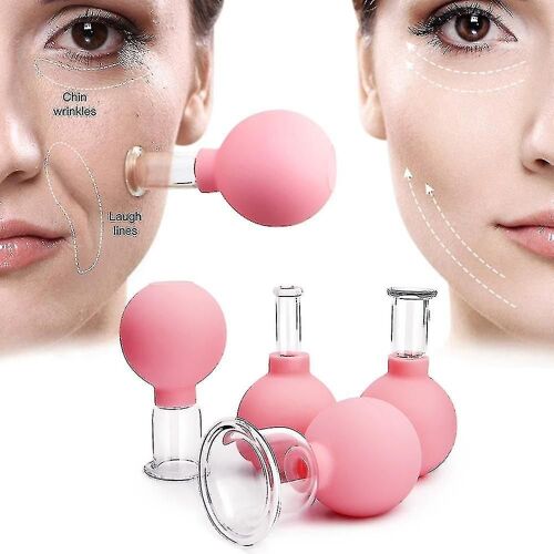 Massage Body Cups Caoutchouc Vacuum Cupping Glasses Face Skin Lifting Body Facial Cupping Therapy Tool