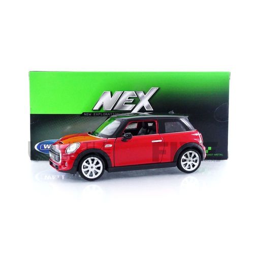 Welly 1/24 24058r Mini (New) Hatch - 2016 Diecast Modelcar-Welly