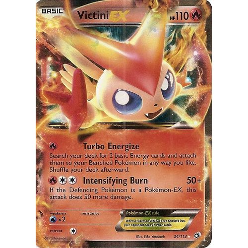 Victini-Ex 24/113 - Legendary Treasures (Carte En Anglais)