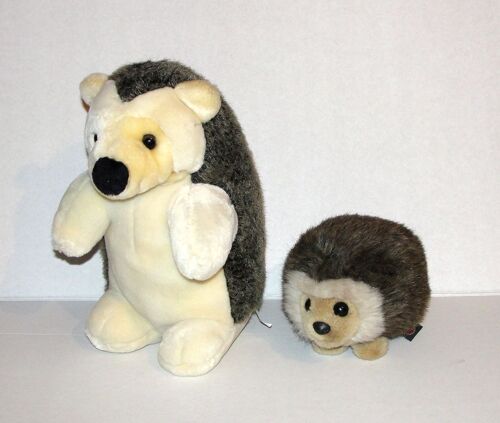 Herisson 2 Peluches Herisson Trudi Quadra