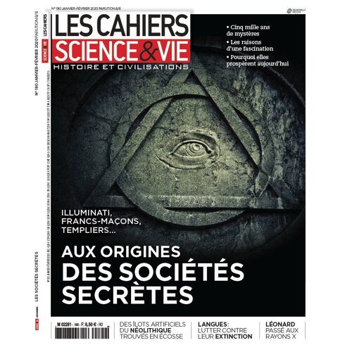 Les Cahiers De Science Et Vie N°190 Les Sociétés Secrètes