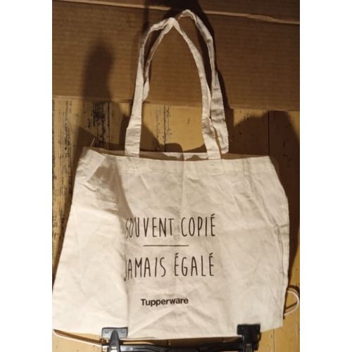 Petit Sac - " Souvent Copié - Jamais Egalé - Tupperware " - En Coton