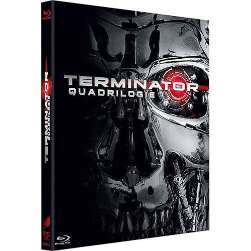Terminator - L'intégrale : Terminator + Terminator 2 + Terminator 3 : Le Soulèvement Des Machines + Terminator Renaissance - Édition Limitée Exclusive Amazon.Fr - Blu-Ray