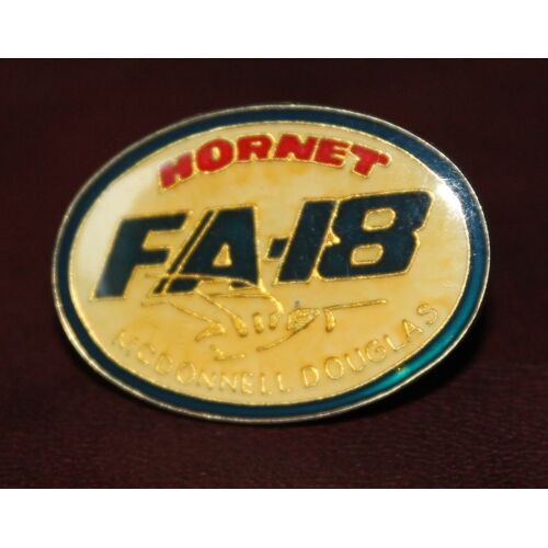 Pin's Hornet Fa-18 Mcdonnell Douglas