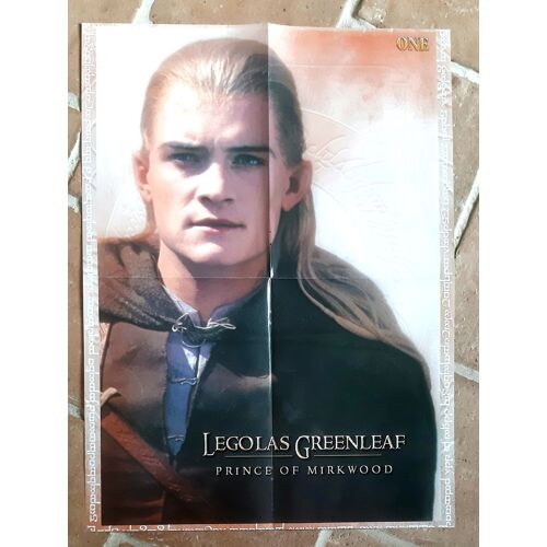 Poster Affiche Americaine Magazine Revue Cinema Le Seigneur Des Anneaux 57x42cm Orlando Bloom