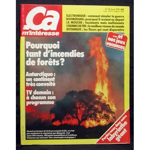 Ca M'interesse N° 18 Du 01/08/1982