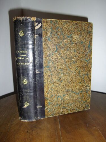 La Terre Avant Le Déluge 30 Vues De Paysage De L'ancien Monde 8 Cartes Coloriées