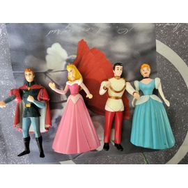 Figurines Disney Aurore Et Cendrillon Avec Leurs Princes