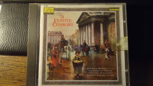 A Festive Consort Avec Maurice Murphy Trompette Consort Of Voices Consort Of London Dir Robert Haydon Clark : Jean Chrétien Bach Sinfonia Op 3 N°1 Corelli Concerto Grosso Fatto Per La Notte Di Natale