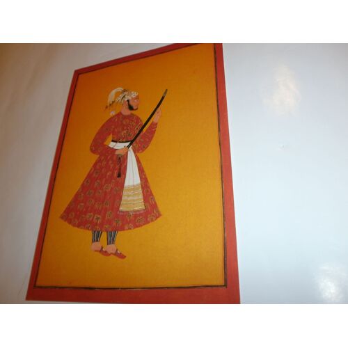 Portrait De Guerrier   (Musee Chandigard) Inde