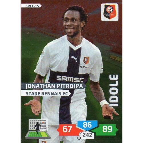 Carte Panini Foot Adrenalyn 2013 / 2014 Srfc-15 Jonathan Pitroipa - Idole Rennes