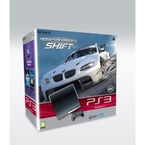 Console Playstation 3 Slim (250 Go) - Pack Need For Speed Shift