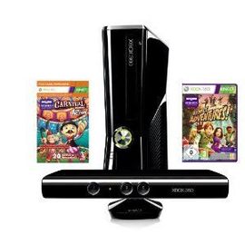 Pack Console Xbox 360 Slim [4 Go] Kinect Carnival & Kinect Adventure