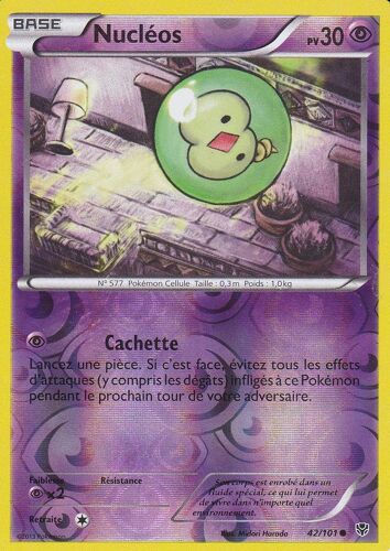 Carte Pokemon - Nucleos - 42/101 - Reverse - Explosion Plasma -