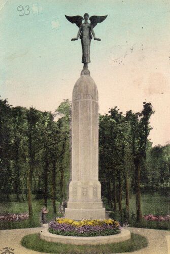 Carte Postale Ancienne - Epinay - Le Monument Aux Morts - Phototypie L'abeille - Paris