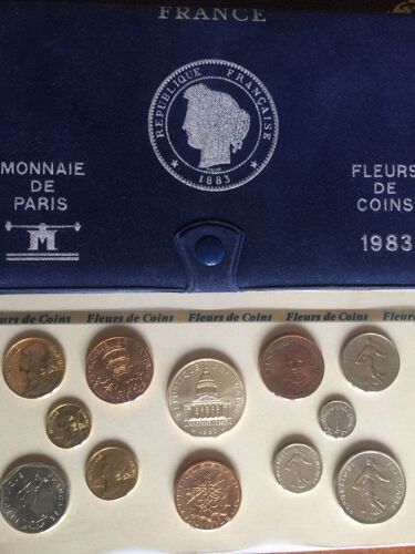 Série Fdc 1983 Francs