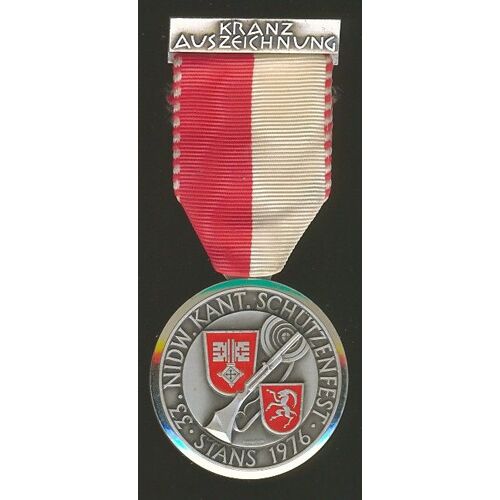 Medaille De Tir - Suisse / 1976 Stans