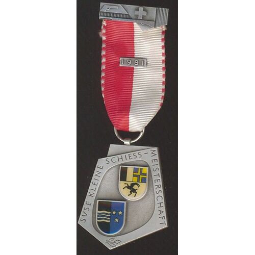 Medaille De Tir - Suisse / Meisterschaft 1981