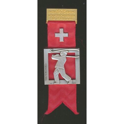 Medaille De Tir - Suisse / 1975 - Klausjagen