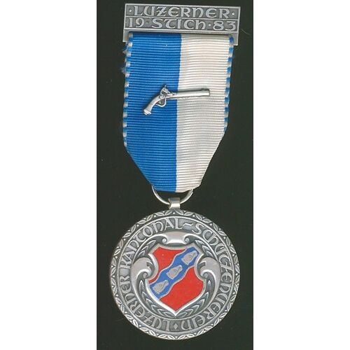 Medaille De Tir - Suisse / Luzerne 1983
