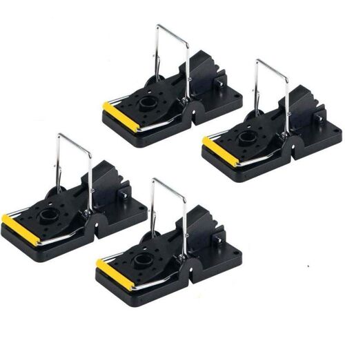 Piège à souris domestique en plastique Exterminateur sensible 4 PCS