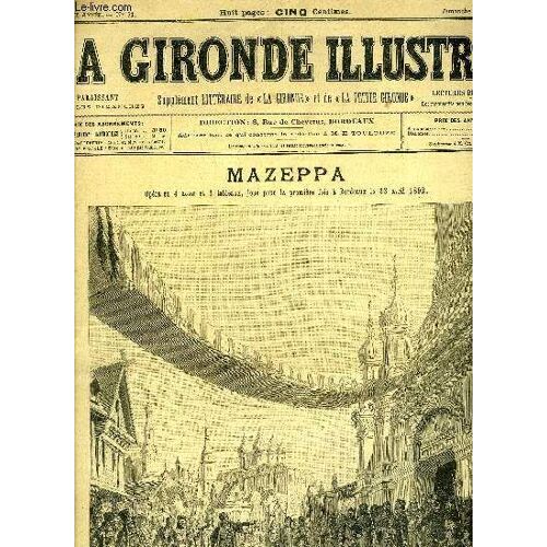 La Gironde Illustree N° 71 - Mazeppa, De A; Dochy
