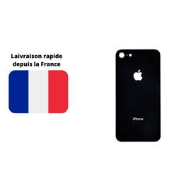 Vitre Arrière Pour IPhone 8 Plus Gold - Gros Trou Caméra + Adhésif - Neuf