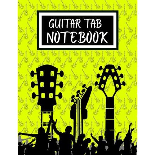 Guitartab Notebook: A Beautiful Blank Music Magazine For Musical Guitar Notes - 120 Pages Blank Guitar Book For Composing And Songwriting 8.5 X 11 Inch. Gift For Guitar Lover,S.
