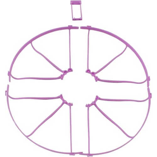 Protection D'helice Drone Racer Support Aileron, Violet, Lot De 4