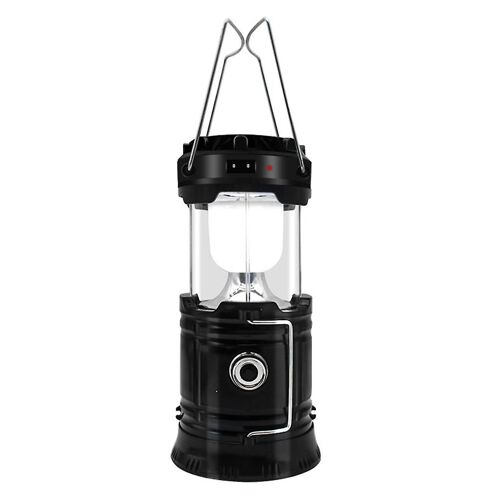 lanterne lampe de poche alimentée par l¿énergie solaire, rechargeable LED lampe de camping USB kit de survie