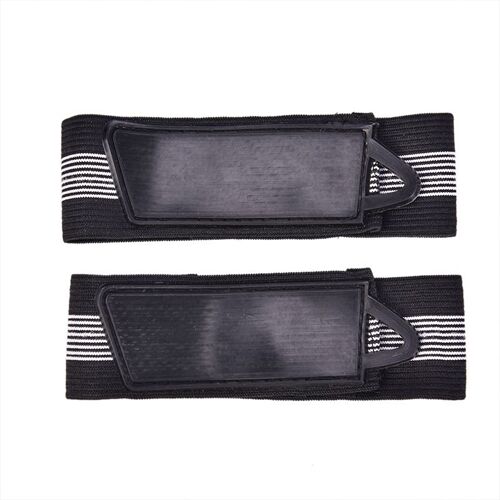 Bande De Serrage Pour Jambes, 2 Pièces, Pour Vélo En Plein Air, Pantalon, Pantalon, Clips, Sangle