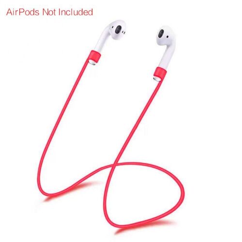 Câble de support de corde d'écouteur en Silicone Anti perte, pour Apple iphone X 8 7 AirPods, sangle de cou pour écouteurs sans fil