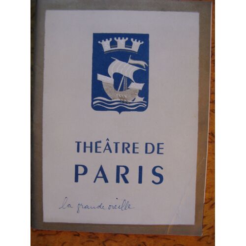 Théâtre De Paris 1965 Programme La Grande Oreille P.A.Bréal Cie Fabbri