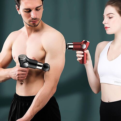 Masseur Musculaire Corporel Portable Ultra-Silencieux Avec Têtes De Vitesse Réglables