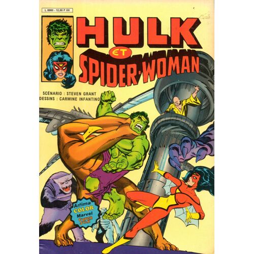 Hulk Et Spider-Woman N° 01 : "Docteur Démence" (Scénario : Steve Grant / Dessins : Carmine Infantino)